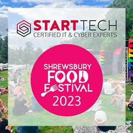 Start Tech at the Shrewsbury Food Festival 2023