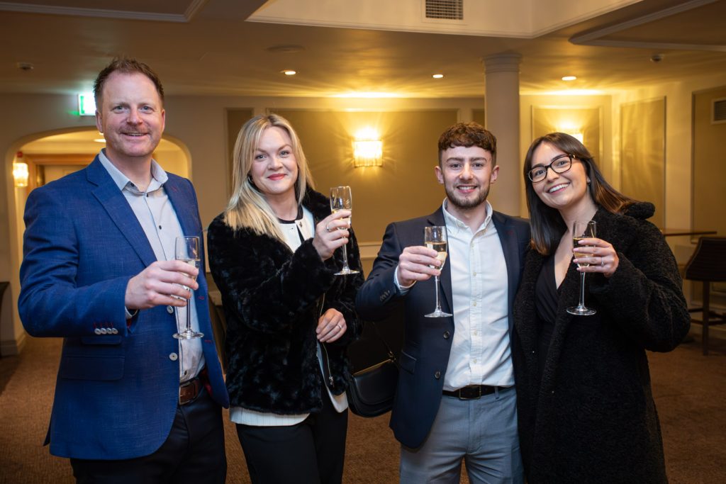 Ian and Jordon with their partners